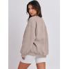 imageANRABESS Sweatshirt for Women Oversized Crewneck Hoodies Fleece Casual Pullover Top Fall Fashion Outfits Clothes 2025Light Khaki