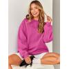 imageANRABESS Sweatshirt for Women Oversized Crewneck Hoodies Fleece Casual Pullover Top Fall Fashion Outfits Clothes 2025Light Pink
