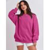 imageANRABESS Sweatshirt for Women Oversized Crewneck Hoodies Fleece Casual Pullover Top Fall Fashion Outfits Clothes 2025Light Pink