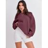 imageANRABESS Sweatshirt for Women Oversized Crewneck Hoodies Fleece Casual Pullover Top Fall Fashion Outfits Clothes 2025Maroon