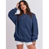 imageANRABESS Sweatshirt for Women Oversized Crewneck Hoodies Fleece Casual Pullover Top Fall Fashion Outfits Clothes 2025Navy Blue
