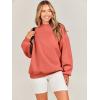 imageANRABESS Sweatshirt for Women Oversized Crewneck Hoodies Fleece Casual Pullover Top Fall Fashion Outfits Clothes 2025Orange Red