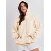 imageANRABESS Womens Oversized Fleece Hoodies Basic Pullover Sweatshirt Fall Fashion 2025 Outfits Trendy Y2k Teens Preppy ClothesApricot