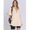 imageANRABESS Womens Oversized Hoodie Quarter Zip Sweatshirts 2025 Spring Tunic Pullover Top Trendy Teen Girls Preppy ClothesAlomnd