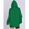 imageANRABESS Womens Oversized Hoodie Quarter Zip Sweatshirts 2025 Spring Tunic Pullover Top Trendy Teen Girls Preppy ClothesGreen