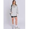 imageANRABESS Womens Oversized Hoodie Quarter Zip Sweatshirts 2025 Spring Tunic Pullover Top Trendy Teen Girls Preppy ClothesLight Grey