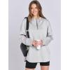 imageANRABESS Womens Oversized Hoodie Quarter Zip Sweatshirts 2025 Spring Tunic Pullover Top Trendy Teen Girls Preppy ClothesLight Grey
