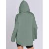 imageANRABESS Womens Oversized Hoodie Quarter Zip Sweatshirts 2025 Spring Tunic Pullover Top Trendy Teen Girls Preppy ClothesPea Green