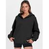 imageANRABESS Womens Oversized Hoodies V Neck Sweatshirts Long Sleeve Pullover Casual Fall Teen Girls Preppy Clothes 2025 TrendyBlack