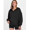 imageANRABESS Womens Oversized Hoodies V Neck Sweatshirts Long Sleeve Pullover Casual Fall Teen Girls Preppy Clothes 2025 TrendyBlack
