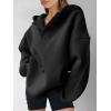 imageANRABESS Womens Oversized Hoodies V Neck Sweatshirts Long Sleeve Pullover Casual Fall Teen Girls Preppy Clothes 2025 TrendyBlack