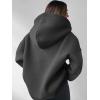imageANRABESS Womens Oversized Hoodies V Neck Sweatshirts Long Sleeve Pullover Casual Fall Teen Girls Preppy Clothes 2025 TrendyDeep Grey