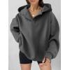imageANRABESS Womens Oversized Hoodies V Neck Sweatshirts Long Sleeve Pullover Casual Fall Teen Girls Preppy Clothes 2025 TrendyDeep Grey