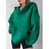 imageANRABESS Womens Oversized Hoodies V Neck Sweatshirts Long Sleeve Pullover Casual Fall Teen Girls Preppy Clothes 2025 TrendyGreen
