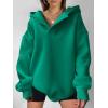 imageANRABESS Womens Oversized Hoodies V Neck Sweatshirts Long Sleeve Pullover Casual Fall Teen Girls Preppy Clothes 2025 TrendyGreen