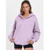 imageANRABESS Womens Oversized Hoodies V Neck Sweatshirts Long Sleeve Pullover Casual Fall Teen Girls Preppy Clothes 2025 TrendyLight Purple