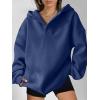 imageANRABESS Womens Oversized Hoodies V Neck Sweatshirts Long Sleeve Pullover Casual Fall Teen Girls Preppy Clothes 2025 TrendyNavy Blue