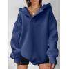 imageANRABESS Womens Oversized Hoodies V Neck Sweatshirts Long Sleeve Pullover Casual Fall Teen Girls Preppy Clothes 2025 TrendyNavy Blue