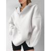 imageANRABESS Womens Oversized Hoodies V Neck Sweatshirts Long Sleeve Pullover Casual Fall Teen Girls Preppy Clothes 2025 TrendyWhite