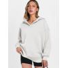 imageANRABESS Womens Oversized Hoodies V Neck Sweatshirts Long Sleeve Pullover Casual Fall Teen Girls Preppy Clothes 2025 TrendyWhite