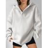 imageANRABESS Womens Oversized Hoodies V Neck Sweatshirts Long Sleeve Pullover Casual Fall Teen Girls Preppy Clothes 2025 TrendyWhite