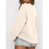 imageANRABESS Womens Sweatshirts Hoodies Crewneck Oversized Fleece Pullover Sweaters Cute Top Y2K Teen Girls Preppy Clothes 2024Apricot