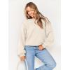 imageANRABESS Womens Sweatshirts Hoodies Crewneck Oversized Fleece Pullover Sweaters Cute Top Y2K Teen Girls Preppy Clothes 2024Apricot