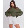imageANRABESS Womens Sweatshirts Hoodies Crewneck Oversized Fleece Pullover Sweaters Cute Top Y2K Teen Girls Preppy Clothes 2024Army Green