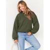 imageANRABESS Womens Sweatshirts Hoodies Crewneck Oversized Fleece Pullover Sweaters Cute Top Y2K Teen Girls Preppy Clothes 2024Army Green