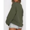 imageANRABESS Womens Sweatshirts Hoodies Crewneck Oversized Fleece Pullover Sweaters Cute Top Y2K Teen Girls Preppy Clothes 2024Army Green
