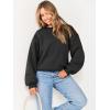 imageANRABESS Womens Sweatshirts Hoodies Crewneck Oversized Fleece Pullover Sweaters Cute Top Y2K Teen Girls Preppy Clothes 2024Black