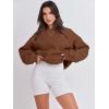 imageANRABESS Womens Sweatshirts Hoodies Crewneck Oversized Fleece Pullover Sweaters Cute Top Y2K Teen Girls Preppy Clothes 2024Coffee