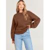imageANRABESS Womens Sweatshirts Hoodies Crewneck Oversized Fleece Pullover Sweaters Cute Top Y2K Teen Girls Preppy Clothes 2024Coffee