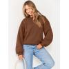 imageANRABESS Womens Sweatshirts Hoodies Crewneck Oversized Fleece Pullover Sweaters Cute Top Y2K Teen Girls Preppy Clothes 2024Coffee