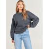 imageANRABESS Womens Sweatshirts Hoodies Crewneck Oversized Fleece Pullover Sweaters Cute Top Y2K Teen Girls Preppy Clothes 2024Deep Gray