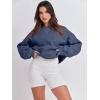imageANRABESS Womens Sweatshirts Hoodies Crewneck Oversized Fleece Pullover Sweaters Cute Top Y2K Teen Girls Preppy Clothes 2024Dusty Blue