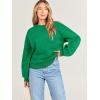 imageANRABESS Womens Sweatshirts Hoodies Crewneck Oversized Fleece Pullover Sweaters Cute Top Y2K Teen Girls Preppy Clothes 2024Green