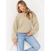 imageANRABESS Womens Sweatshirts Hoodies Crewneck Oversized Fleece Pullover Sweaters Cute Top Y2K Teen Girls Preppy Clothes 2024Khaki Brown
