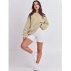 imageANRABESS Womens Sweatshirts Hoodies Crewneck Oversized Fleece Pullover Sweaters Cute Top Y2K Teen Girls Preppy Clothes 2024Khaki Brown