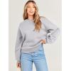 imageANRABESS Womens Sweatshirts Hoodies Crewneck Oversized Fleece Pullover Sweaters Cute Top Y2K Teen Girls Preppy Clothes 2024Light Gray