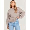 imageANRABESS Womens Sweatshirts Hoodies Crewneck Oversized Fleece Pullover Sweaters Cute Top Y2K Teen Girls Preppy Clothes 2024Light Khaki