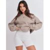 imageANRABESS Womens Sweatshirts Hoodies Crewneck Oversized Fleece Pullover Sweaters Cute Top Y2K Teen Girls Preppy Clothes 2024Light Khaki