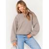 imageANRABESS Womens Sweatshirts Hoodies Crewneck Oversized Fleece Pullover Sweaters Cute Top Y2K Teen Girls Preppy Clothes 2024Light Khaki