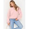 imageANRABESS Womens Sweatshirts Hoodies Crewneck Oversized Fleece Pullover Sweaters Cute Top Y2K Teen Girls Preppy Clothes 2024Light Pink