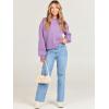 imageANRABESS Womens Sweatshirts Hoodies Crewneck Oversized Fleece Pullover Sweaters Cute Top Y2K Teen Girls Preppy Clothes 2024Light Purple