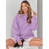 imageANRABESS Womens Sweatshirts Hoodies Crewneck Oversized Fleece Pullover Sweaters Cute Top Y2K Teen Girls Preppy Clothes 2024Light Purple