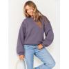 imageANRABESS Womens Sweatshirts Hoodies Crewneck Oversized Fleece Pullover Sweaters Cute Top Y2K Teen Girls Preppy Clothes 2024Purple
