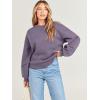 imageANRABESS Womens Sweatshirts Hoodies Crewneck Oversized Fleece Pullover Sweaters Cute Top Y2K Teen Girls Preppy Clothes 2024Purple