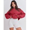 imageANRABESS Womens Sweatshirts Hoodies Crewneck Oversized Fleece Pullover Sweaters Cute Top Y2K Teen Girls Preppy Clothes 2024Red