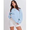imageANRABESS Womens Sweatshirts Hoodies Crewneck Oversized Fleece Pullover Sweaters Cute Top Y2K Teen Girls Preppy Clothes 2024Sky Blue